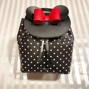 Kate Spade NY Women's Black x Minnie Mouse Backpack